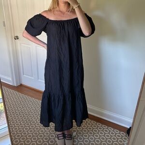 Black Off-Shoulder Dress